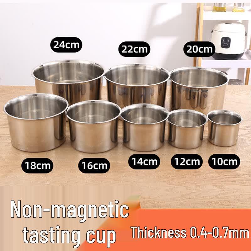 Thickened Stainless Steel Seasoning Pots Set 18cm (Set of 5)