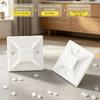100 Pack Super-Adhesive Cable Tie Mounts Set Sticky Backs Wire Management Mounts  Home Office