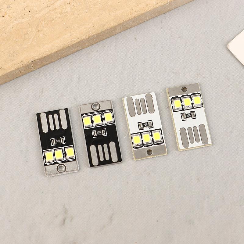 10Pcs Book Light Mini Night Lighting 2835 Smd Bulb 5V 0.2W Led Usb Light For Computer Mobile Power Supply Chip Led Nightlight
