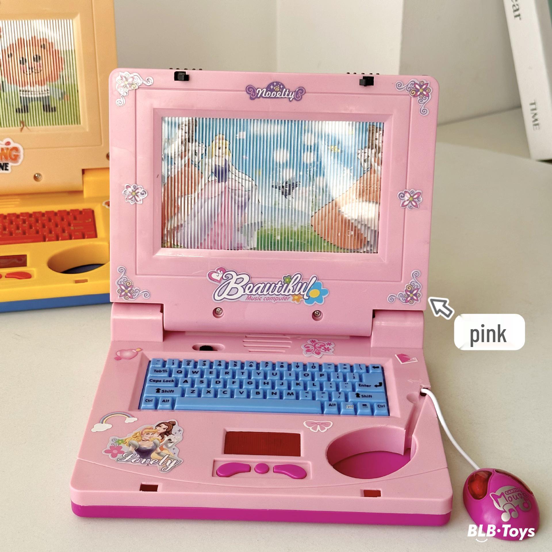 Cross-border Kids  Light-Up Music Notebook: Educational English Version Toy