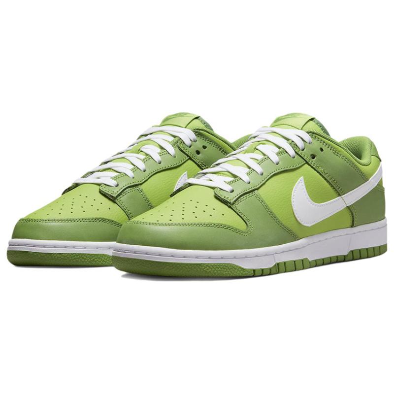 Nike Dunk Retro "Kermit" Low Cut Skate Shoes Unisex Green and White DJ6188-300