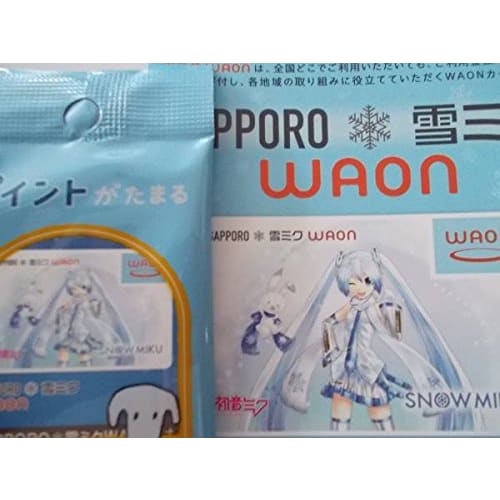 

Snow Miku WAON Card Hatsune Miku Sapporo Snow Festival Local WAON