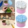Flower Pin Cushion with Metal Box Sewing Accessories Organizers for Sewing Supplies Pin Thread Thimble Button Beads