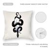 Tv G-Good Omens Pillow Case Sofa Living Room Bedroom Double-Sided Printing Square Cushion Nap Time Pillow Case