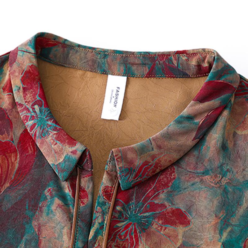 Elegantes Kleid für Damen Vintage Kleidung Übergröße Lässig Kurzarm Sommer Langes Kleid