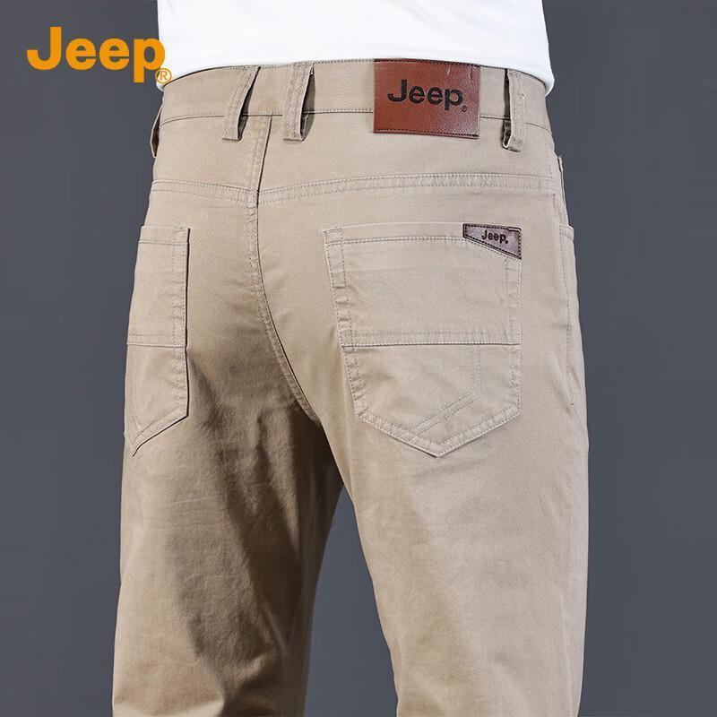 

JEEP Men s Loose Straight-Leg Casual Pants 36