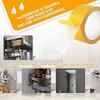 10/20/30/40/50mm Strong Fixation Double Sided Tape Heavy Duty Translucent Mesh Waterproof Traceless Powerful Grid Carpet Adhesive Tape