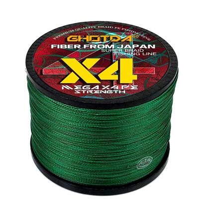 1000M 4 nici pleciona żyłka wędkarska nici wielowłóknowe X4 karpiowy drut PE 10-80LB 0,11 MM-0,50 MM