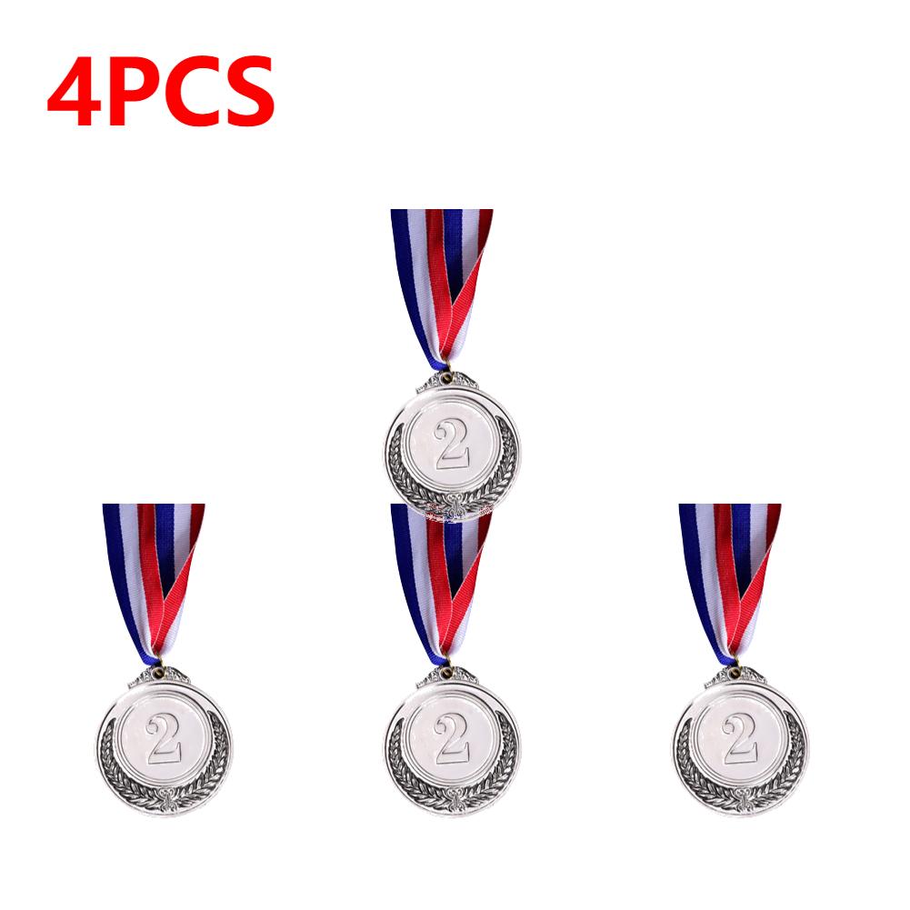 1-10pcs Gold Silver Bronze Prizes Winners Medals Sports Day Competitions Awards Medal Adults Children Outdoor Games Souvenir