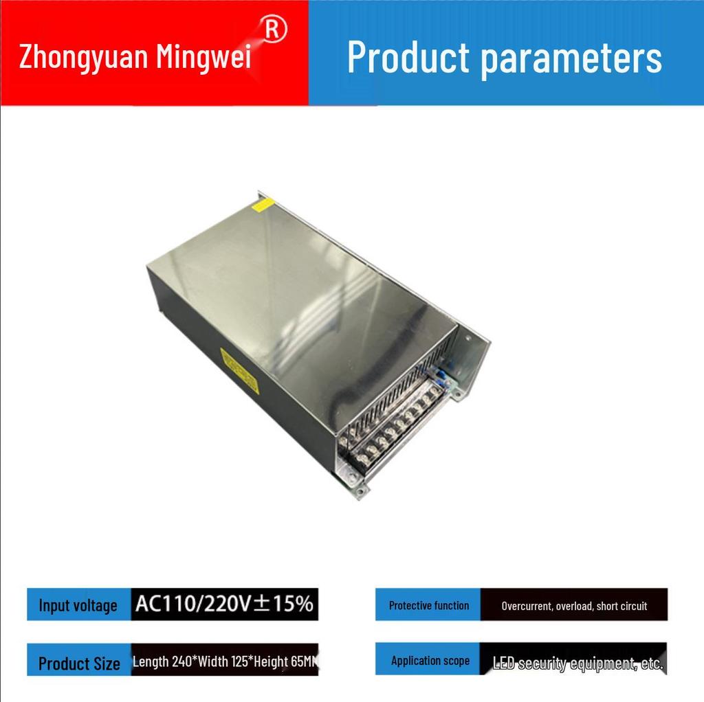 AC/DC Switching Power Supply 220V/110V to 5V/12V/24V/36V/48V, 50W/60W/400W/500W/1000W/2000W