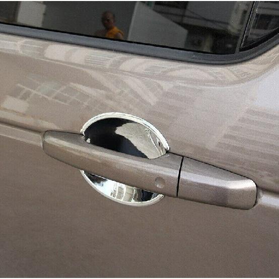 For LR Discovery Sport 2015-2019 Chrome Exterior Side Door Bowl Cover Trim 4PCS