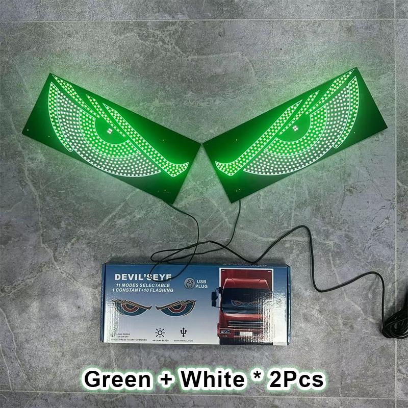 

Car Devil s Eye, Car Lights, Blink Lights, Car Rear Window, Car Stickers, LED Dynamic Emoticons, Light Panels 3600LM&4500K&4.5W