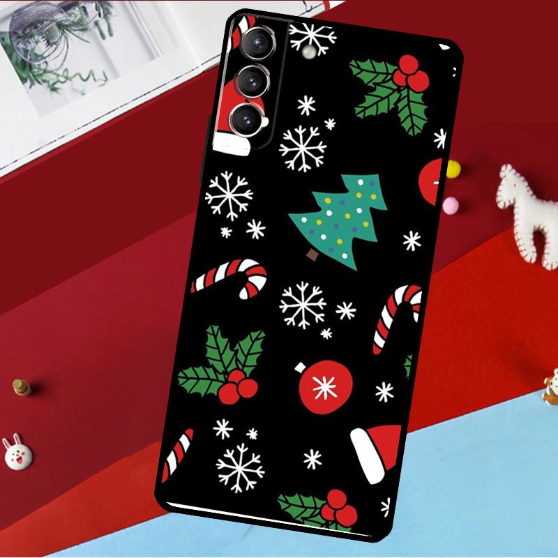 

Christmas Snowflakes Funda For Samsung Galaxy S26 S25 S24 S22 S23 Ultra Plus S20 S21 FE S9 S10 S25 FE Phone Case Galaxy S20
