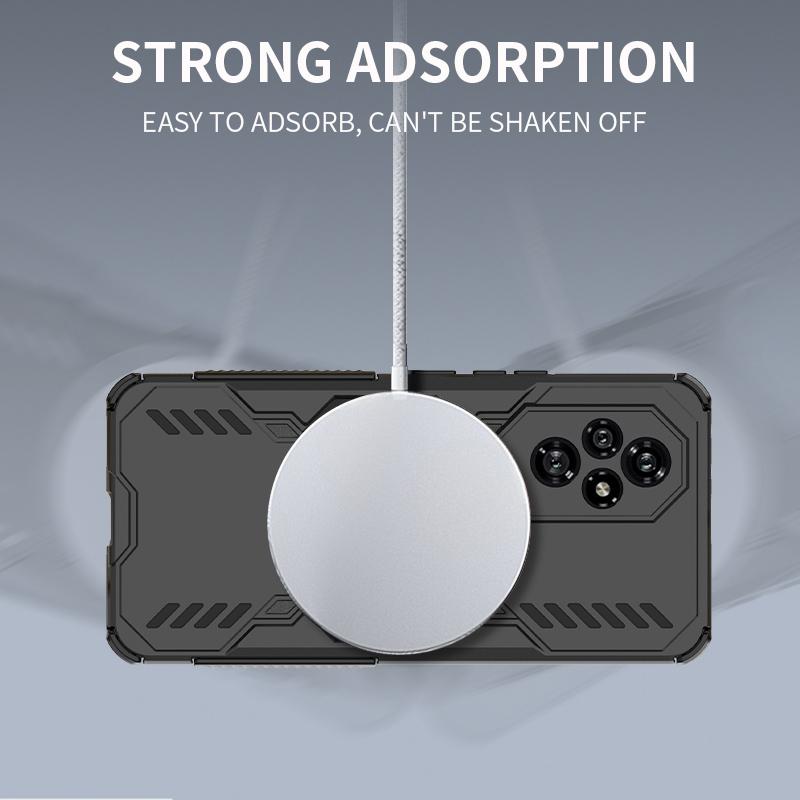 Magnetic Heat Dissipation For Honor 200 Case Honor 200 Cover Cases Shockproof Magsafe Wireless Charge Phone Cover For Honor 200
