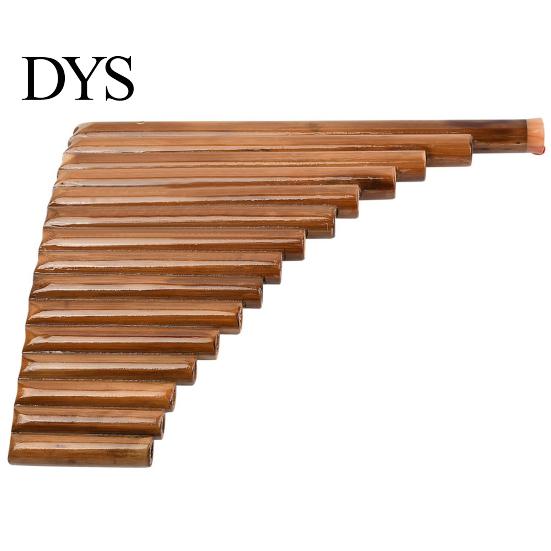 Pan Pipes Flute Correctly Tuned Left-Hand Easy To Learn 15 Chinese Traditional Musical Instrument for Smell-less