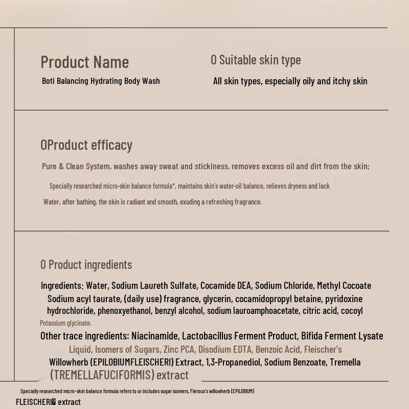 Baitie Balancing Hydrating Shower Gel