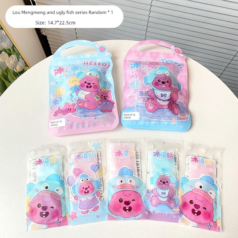 Student Military Training Anti-Sleepy Physical Cooling Cooling Plaster Mobile Phone Heat Radiating Phone Screen Protector Cooling Handy Gadget Bags