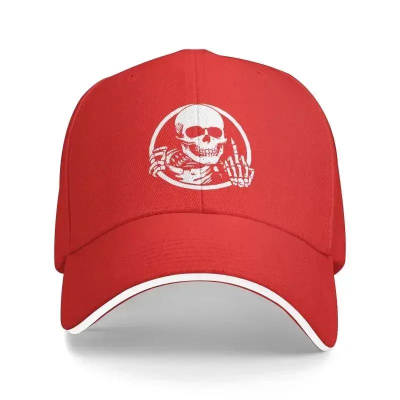 Custom Skull Baseball Cap for Men Women Personalized Adjustable Adult Skeleton Dad Hat Spring Baseball Cap