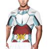 Tricou de vară pentru bărbați cu gât rotund și imprimeu 3D