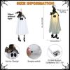 4/1Pcs Halloween LED Light Up Witch Ghost for Halloween Party Home Indoor Outdoor Yard Decoration Scary Hanging Ornaments Gifts