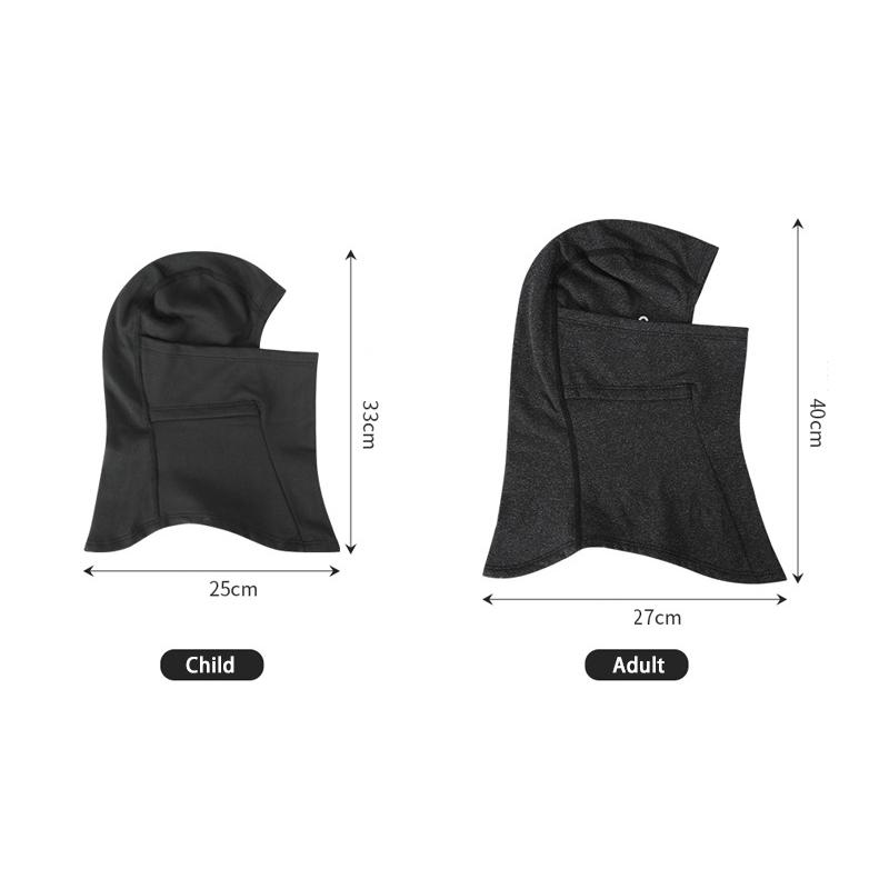 New Parent Child Cycling Beanies Men Women Winter Warmer Full Face Mask Cover Sports Thermal Mask Helmet Liner Ski Balaclava Cap