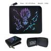 Cartoon Anime Dragon Ball Goku Vegeta Portable Folding Wallet Short Coin Purse