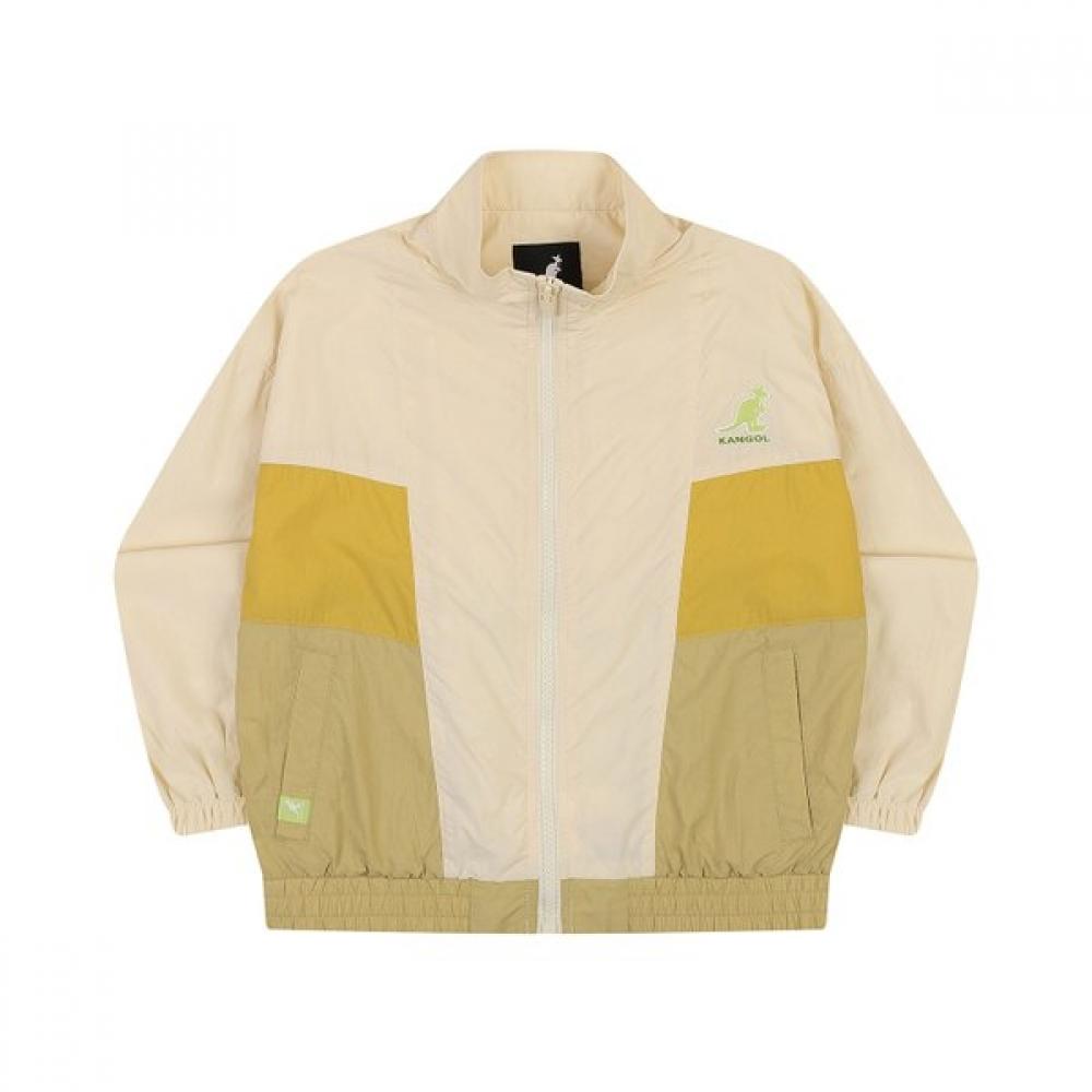 Kangol Kids Windbreaker Color Block Mesh Lining Yellow Sa 0209 yellow/110