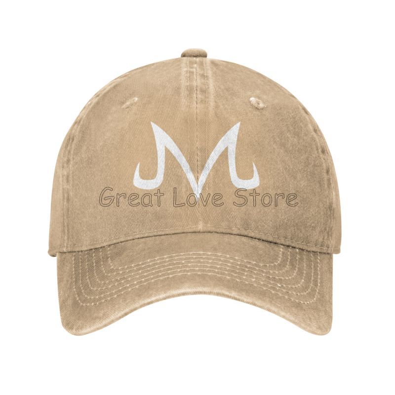 Majin Buu Anime Cotton Denim Baseball Cap Vintage Trucker Hat Sport Adjustable Hat Washed Sun Visors Snapback Cap