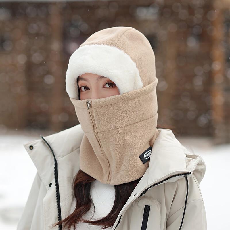 MEET SUNNY Women s Winter Cycling Windproof Warm Hat with Face Mask One Size