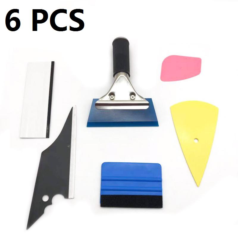 12Pcs Car Wrap Vinyl Scrapers High Quality Car Wrapping Tools Kit Profession Window Tinting Car Gadgets Universal Accessories