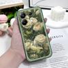 Elegant White Rose Phone Case For Xiaomi Poco F7 X7 X6 F6 M6 M5 M5S F5 X5 F4 X4 M4 F3 M3 X3 Pro 4G 5G GT Silicone Cover