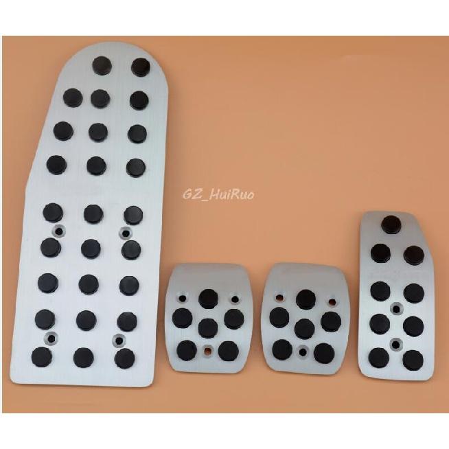 Accessory For Suzuki Swift 2006-2012 New Sport Aluminium AT/MT Fuel Gas   Accelerator Brake Foot Rest Pedal Pad  Styling