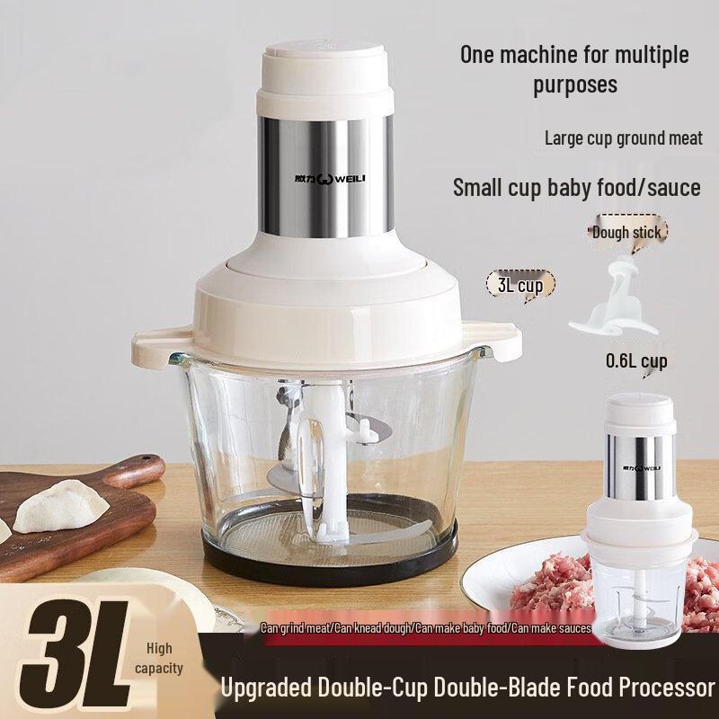 ZISIZ Automatic Electric Meat Grinder