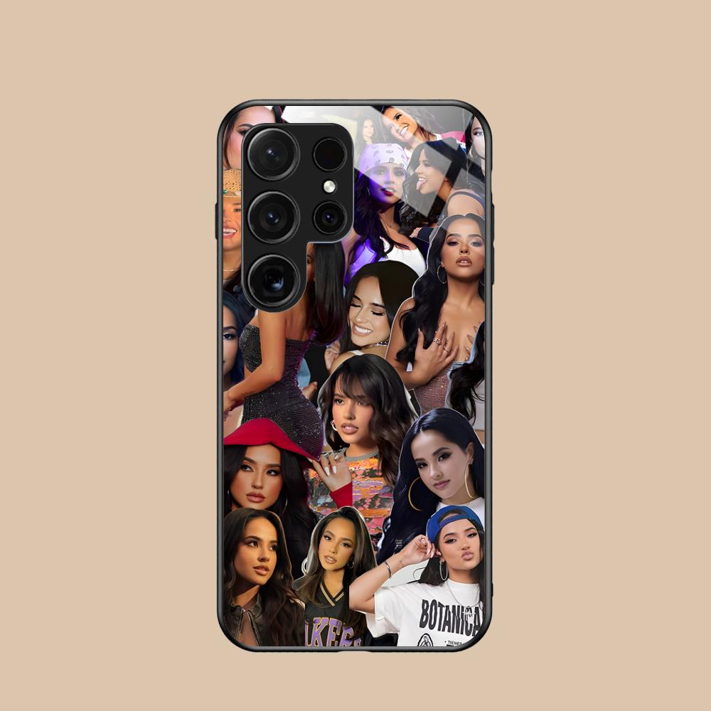 

Fashion Becky G Glass Mobile Phone Case for Samsung Galaxy A56 55 54 53 52 51 36 35 34 23 16 15 5G Colorful Cover Galaxy A52s 5G