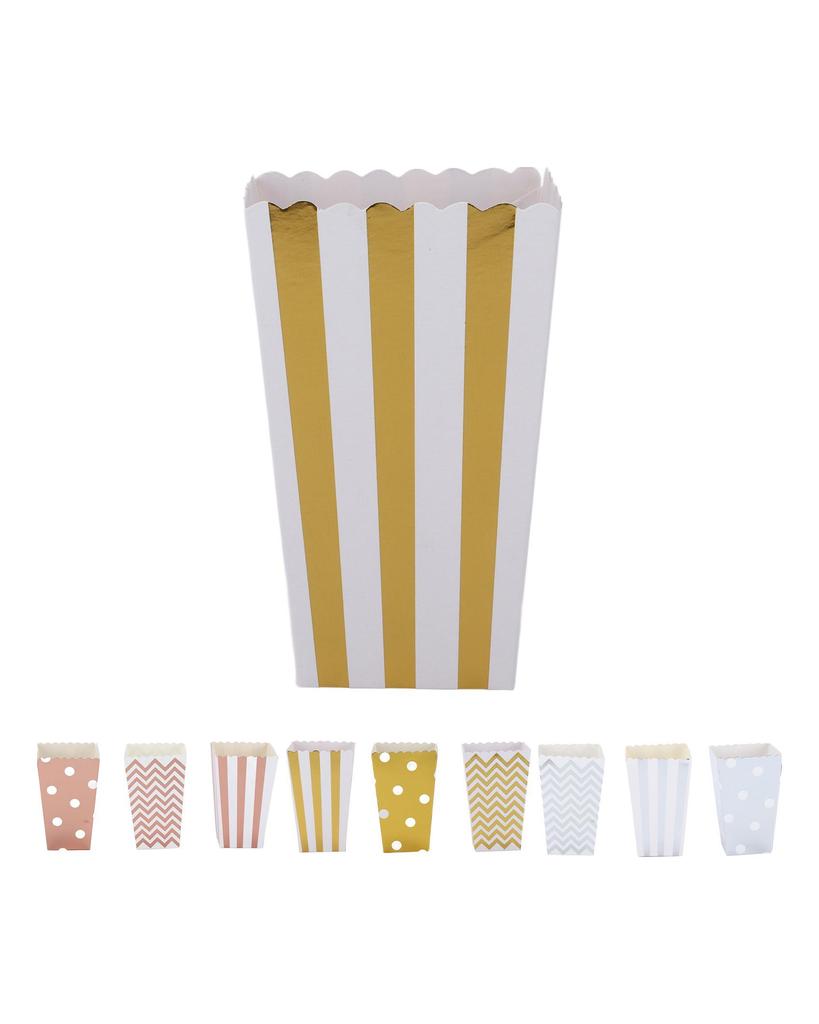 36KS Krabičky na popcorn Papírové Velkokapacitní Horní otevírání Lehké Přenosné Kelímky na popcorn