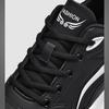 Men's Leather Sneakers Casual Shoes Sports Boys Pure Color Tennis Shoes