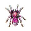 Baroque Luxury Spider Insect Design Brooch for Men and Women Jewelry Accessories Wedding Holiday Party Gift