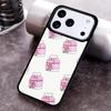 Kawaii Japanese Strawberry Milk Drink Bottle Phone Case for iPhone 17 16 15 Pro Max Air 14 13 12 11 Plus Shockproof Cover