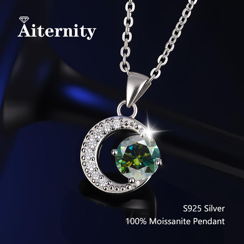 D Moissanite Pendant Luxury Wedding Sunflower for Women 925 Sterling Silver Jewelry Wedding Bridal Moissanite Diamond Necklace