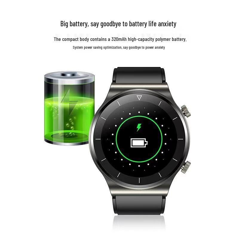 2025 GT4 Smartwatch: Bluetooth Calling & Music, Heart Rate & Blood Pressure Monitoring, Multifunctional Sports Pedometer