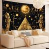 VIKAMA Egyptian Pharaoh Totem Tapestry Stylish Wall Decor For Living Room Dorm Apartment Exotic Aesthetic Backdrop Home Decor