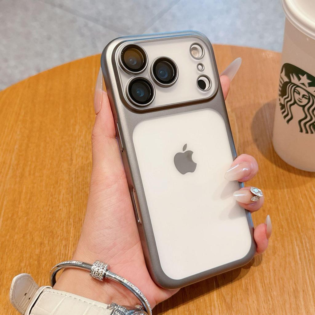 Second Change 17 Frosted Skin Case for iPhone16ProMax with Lens Film and Drop Protection