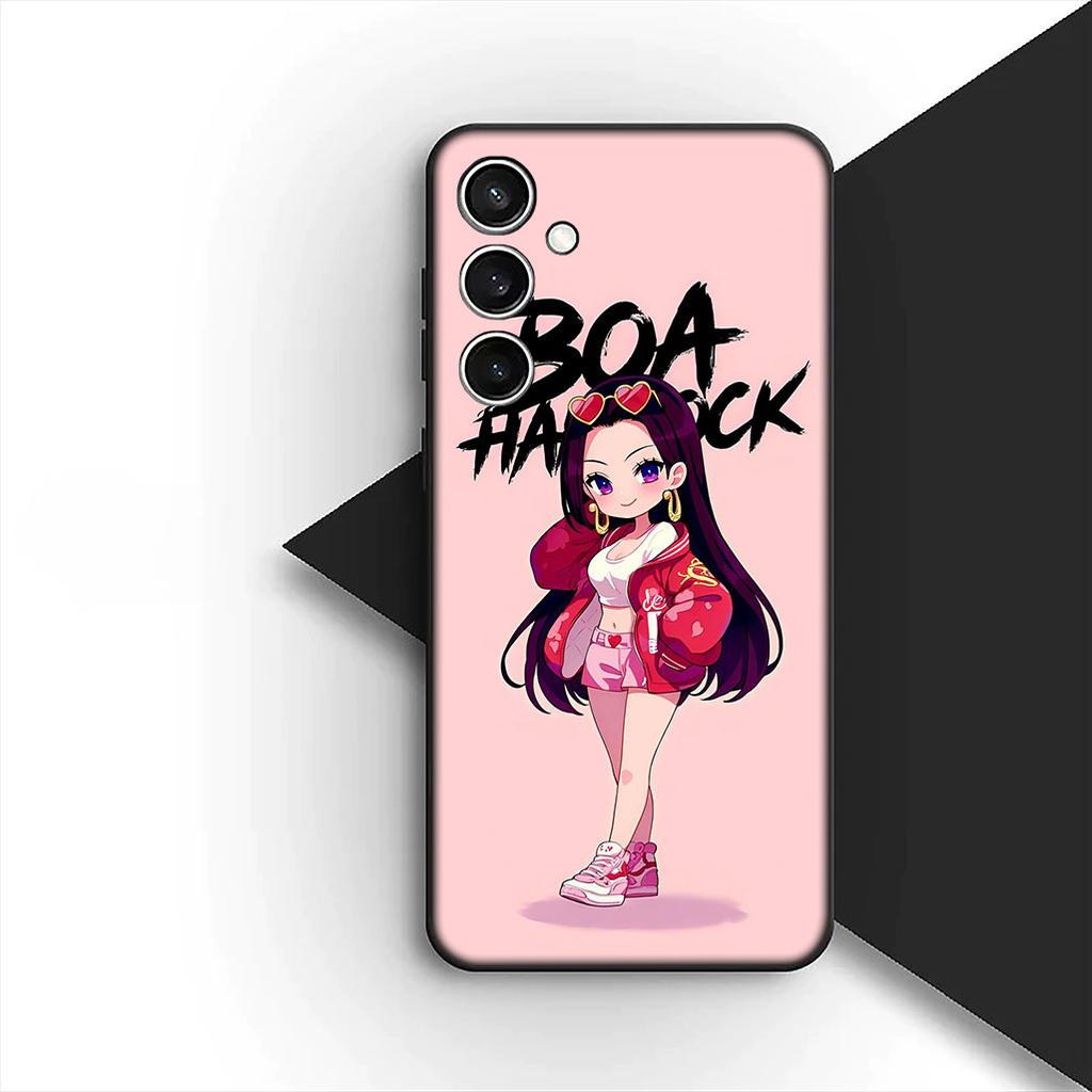 Boa Hancock One Pieces Luffy Roronoa Zoro Phone Case for Xiaomi Redmi Note 13 14 Pro Plus ProPlus 14C 13C Pro+ 5G Cover