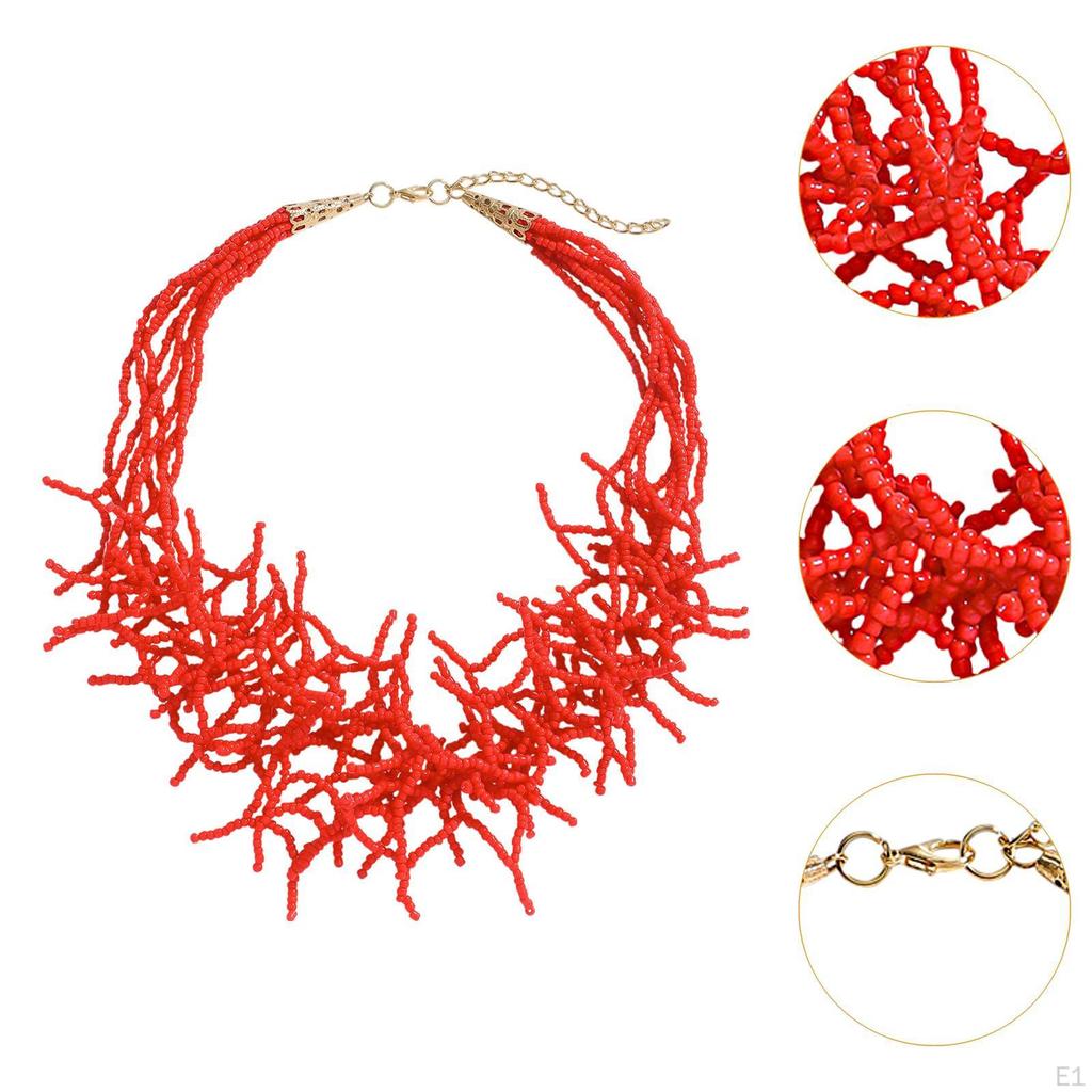 Necklace Bib Jewelry Gift for Her on Valentine's Day