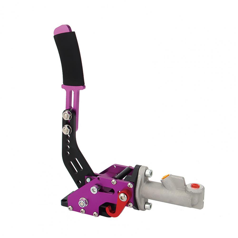 Durable Car Handbrake Bright Comfortable Grip Aluminum Alloy Car Modified Handbrake Decorative