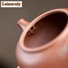 140ml Estetické Yixing Kanvičky z Fialovej Hliny Slávni Umelci Ručne Vyrábaná Krása Hrnček Surová Ruda Fialová Blato Kanvica Zisha Čajová Súprava Potreby