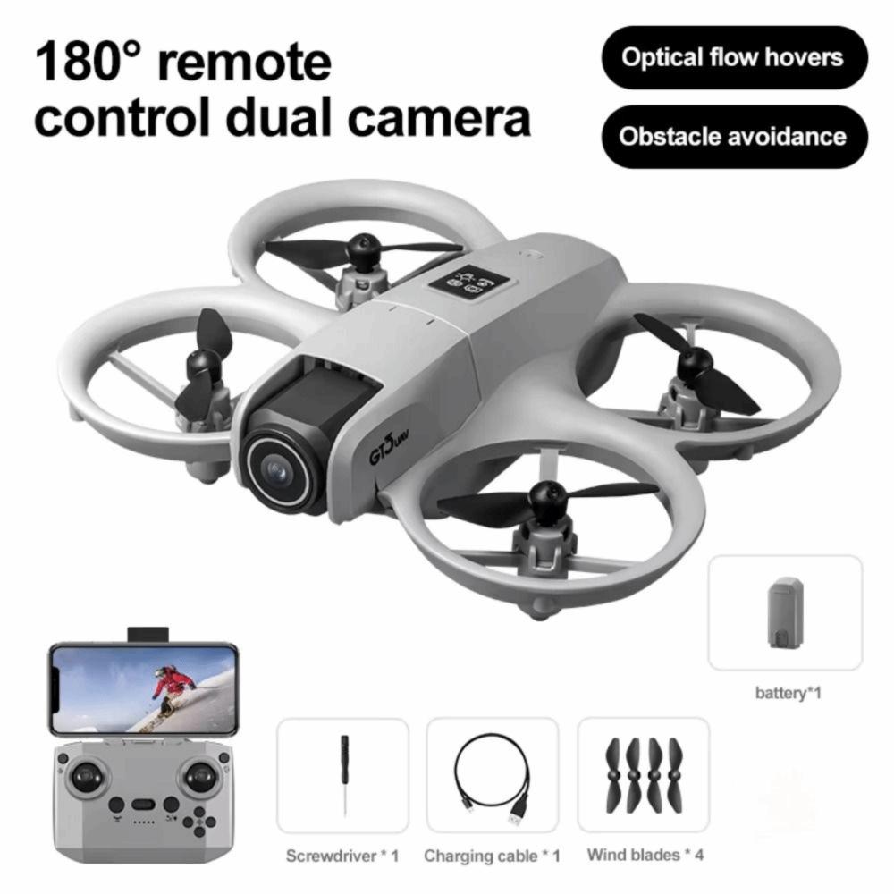 360° Flip 4K HD aircraft 180° Camera Dual Cameras aircraft GT3 GPS aircraft  Outdoor Photography