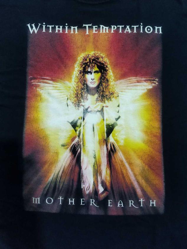 

Band Vintage WITHIN TEMPTATION mother earth Short Sleeve T-Shirt AN088 Unisex T-Shirt XXXXL