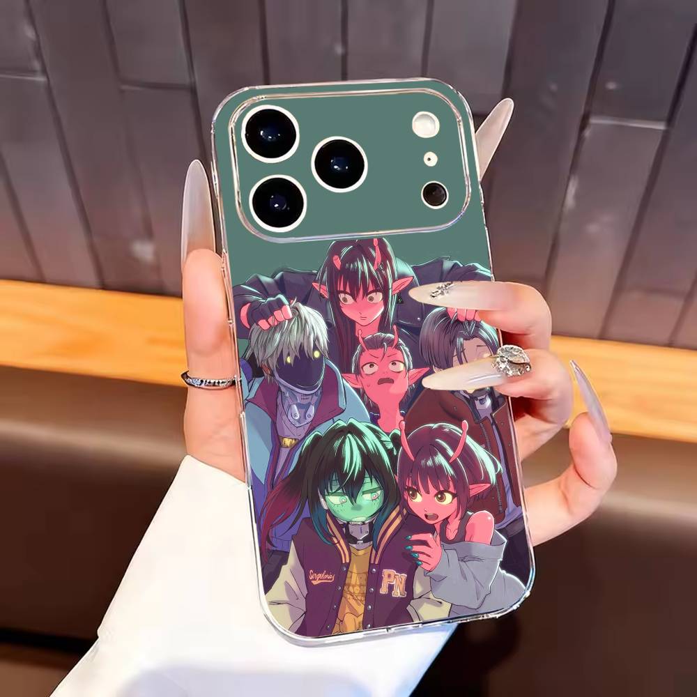 M-Milky S-Subway Anime Phone Case For iPhone17,16,15,14,13,12,11 Plus,Pro Max Soft Transparent Cover