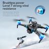 Remote Control Drone with Camera 6K Dual Camera Foldable Drone Obstacle Avoidance Brushless Motor